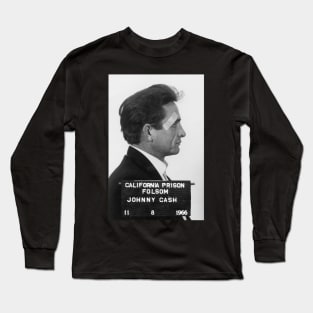 Johnny Cash Timeless Troubadour Long Sleeve T-Shirt